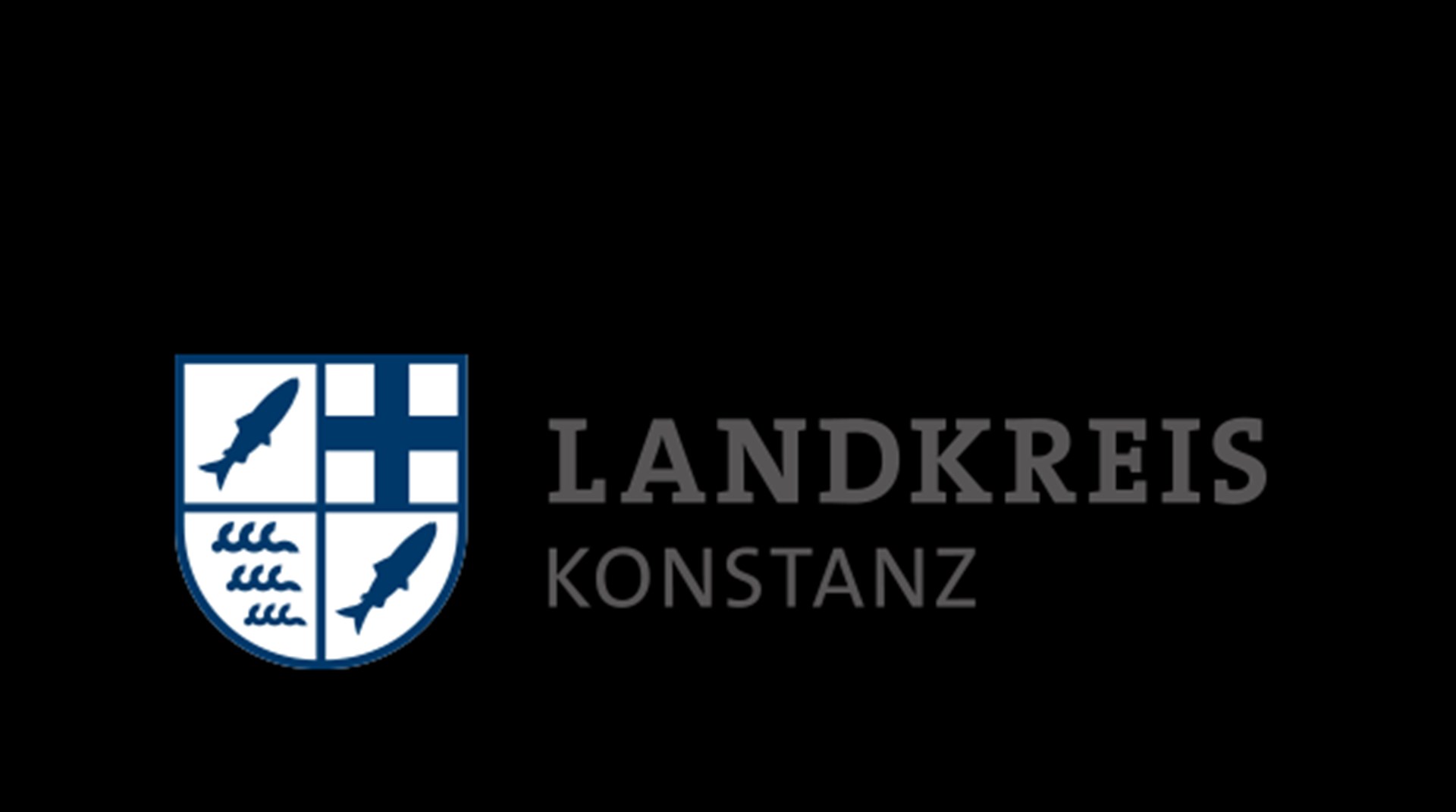 Logo des Landkreises Konstanz mit dem Zusatz: Gefördert durch