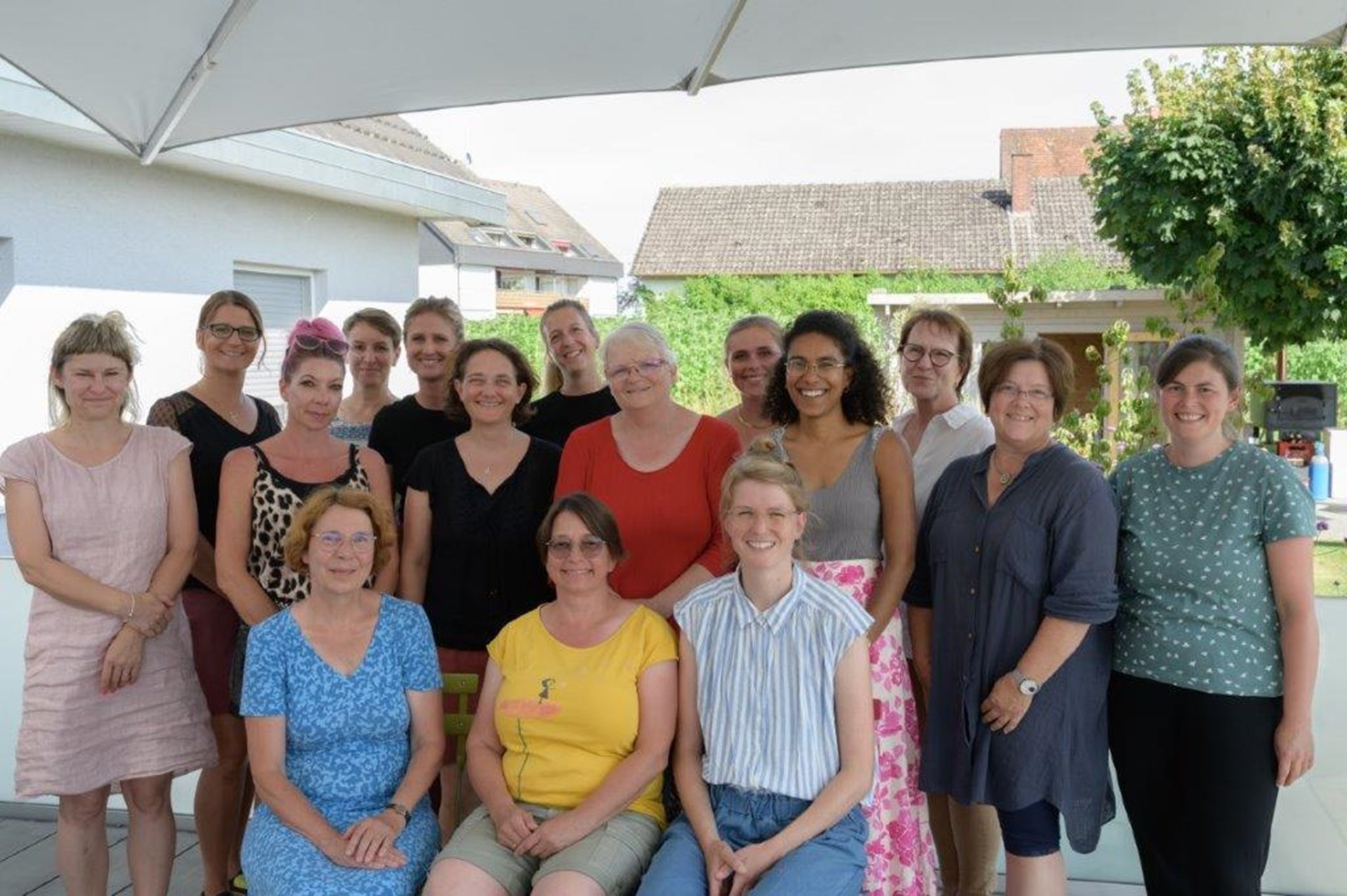 Gruppenbild des Teams des Fachdienstes Inklusion Kita 